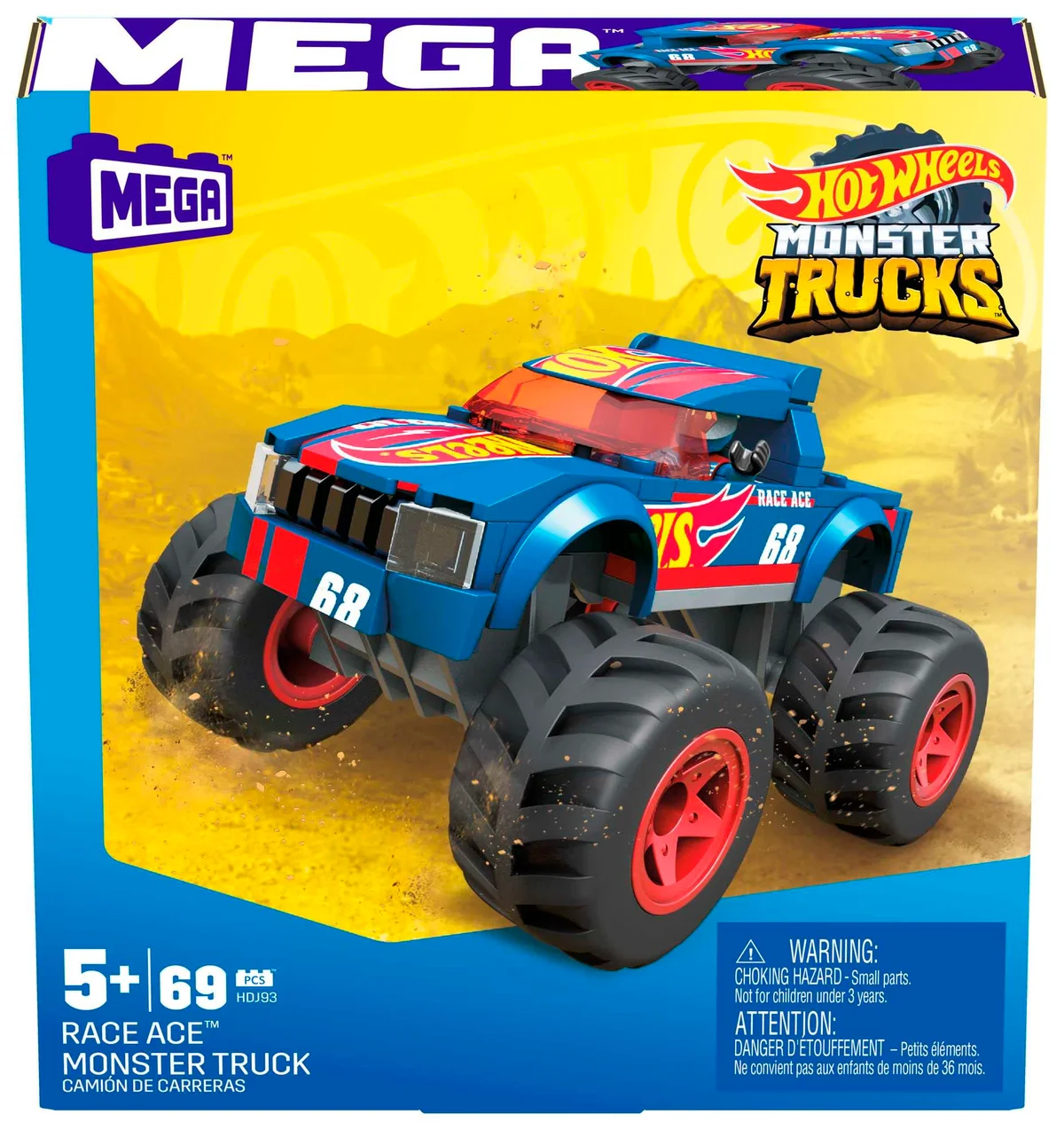 Race Ace Monster Truck in Multicolored