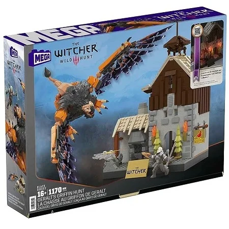 Original packaging for HDL28 The Witcher Geralt's Griffin Hunt