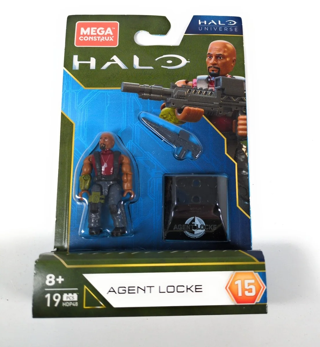 Instruction booklet for HDP48 Halo Agent Locke