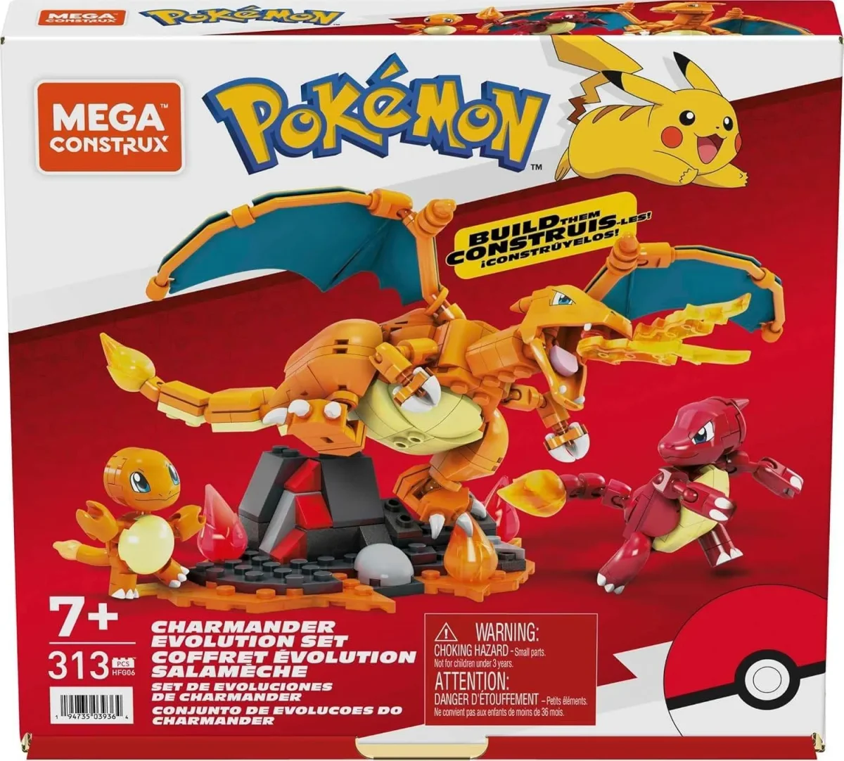 Charmander Evolution in Multicolored