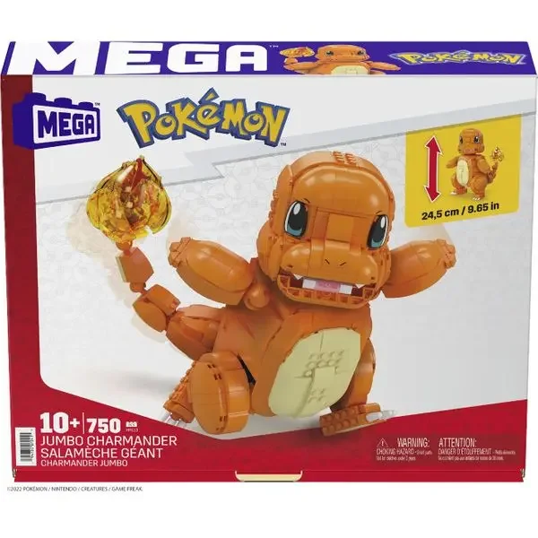 Instruction booklet for HHL13 Pokémon Jumbo Charmander