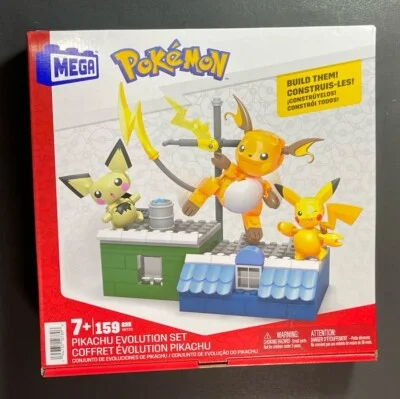 Pikachu Evolution Set in Multicolored