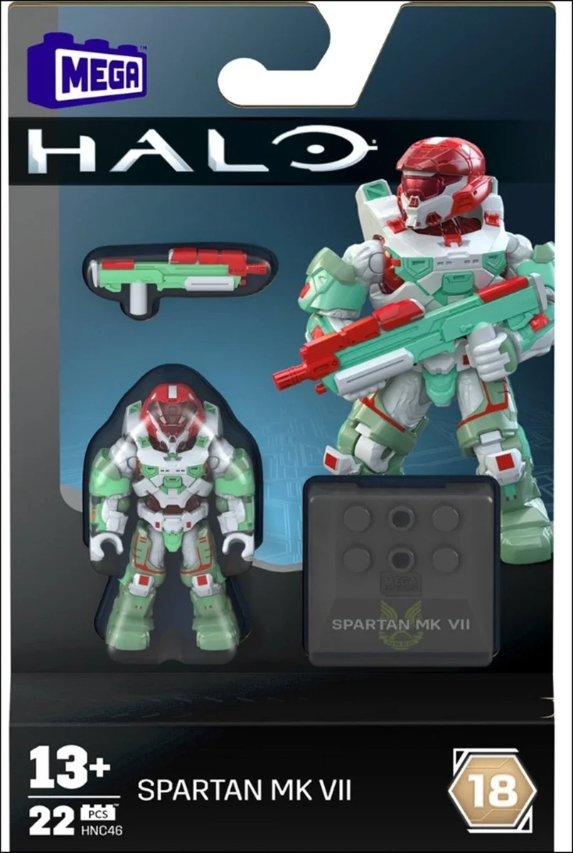Original packaging for HNC46 Halo Spartan MK VII