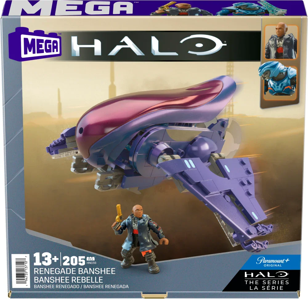 Instruction booklet for HNC56 Halo Renegade Banshee