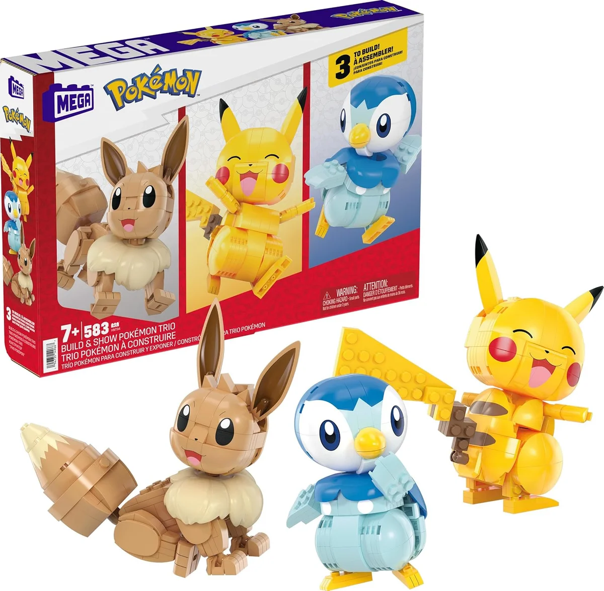 Build & Show Pokémon Trio