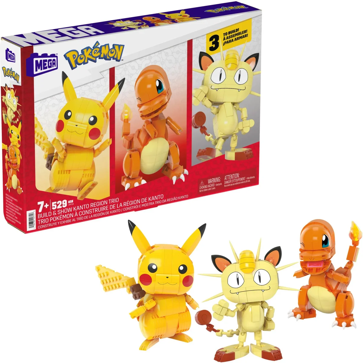 Build & Show Kanto Region Trio
