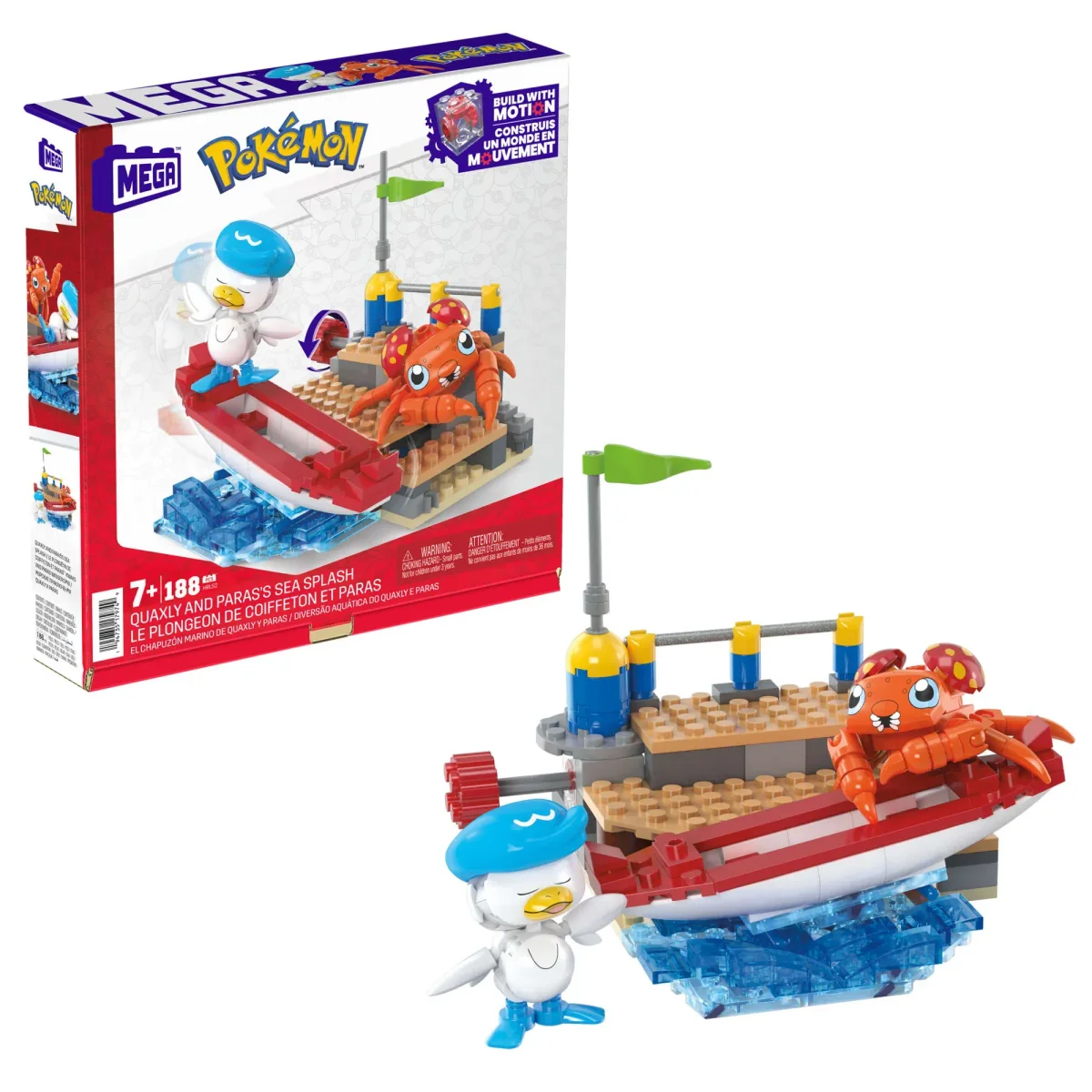 Quaxly and Paras's Sea Splash