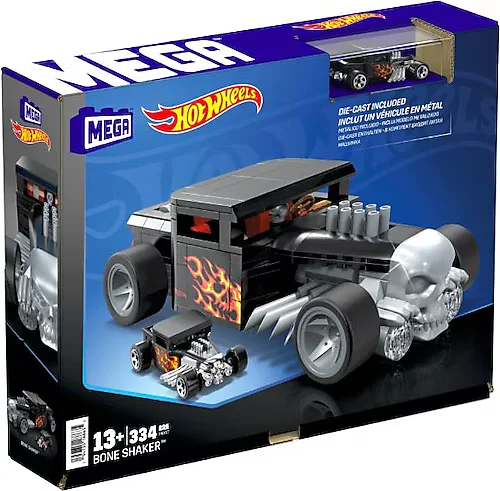 Instruction booklet for HRY17 Showcase Hot Wheels Bone Shaker