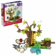 Pokémon Emolga and Bulbasaur's Charming Woods in Multicolored
