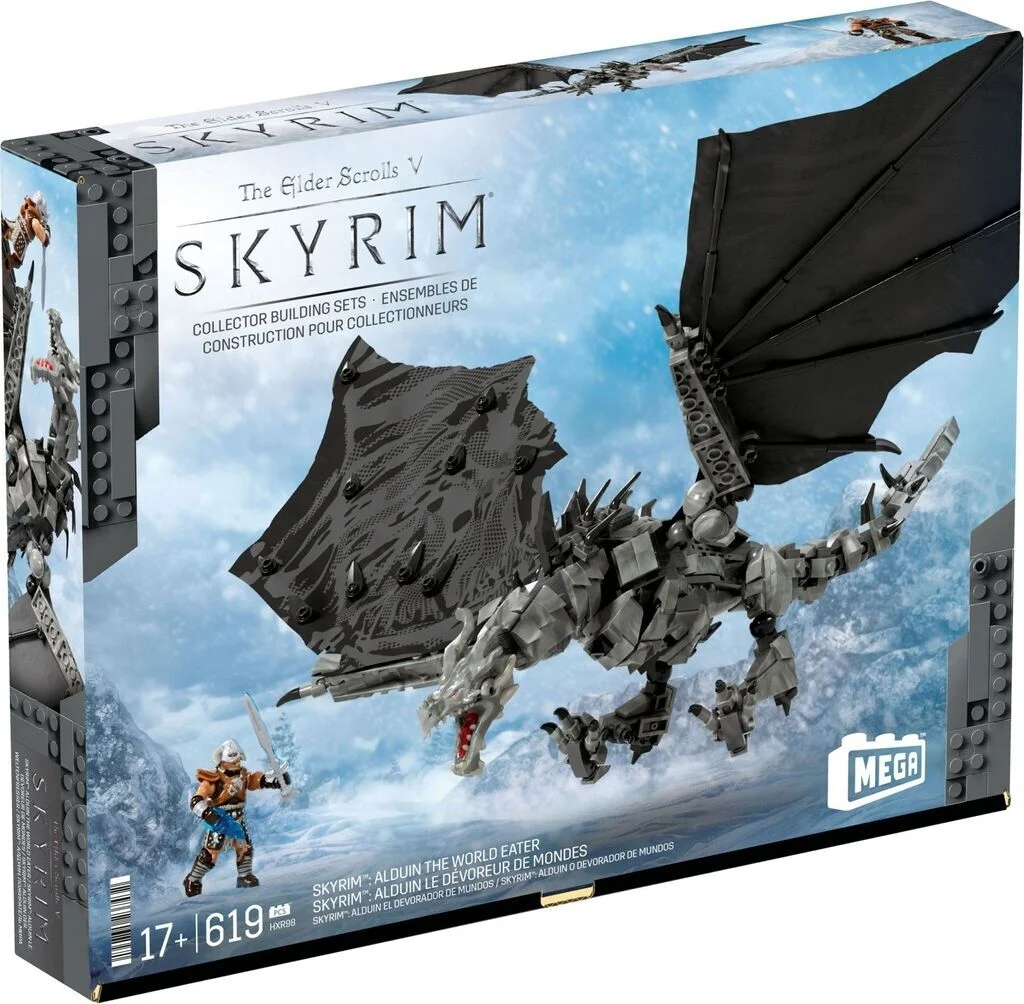 Original packaging for HXR98 Skyrim Alduin the World Eater
