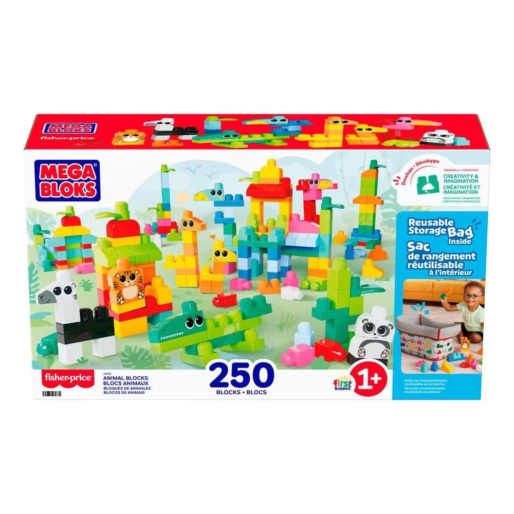 Instruction booklet for JCF93 Animal Blocks