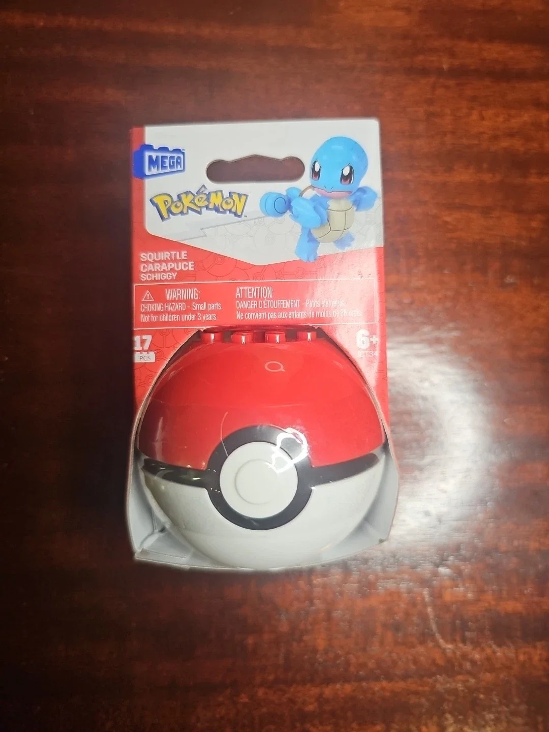Original packaging for JCT34 POK - SQUIRTLE