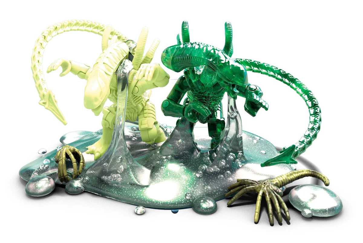 Cream & Green Xenomorphs