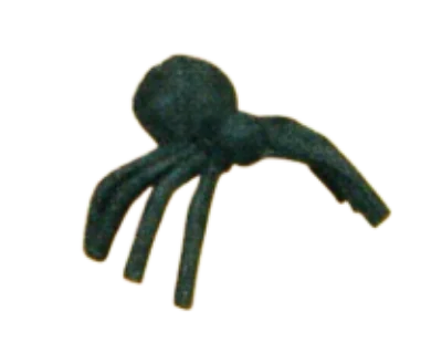 Creature, complete: tarantula in Black
