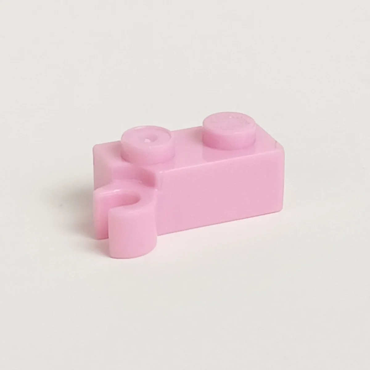 Hinge brick 1 x 4 two-thirds-height, bottom in Pink, Rose