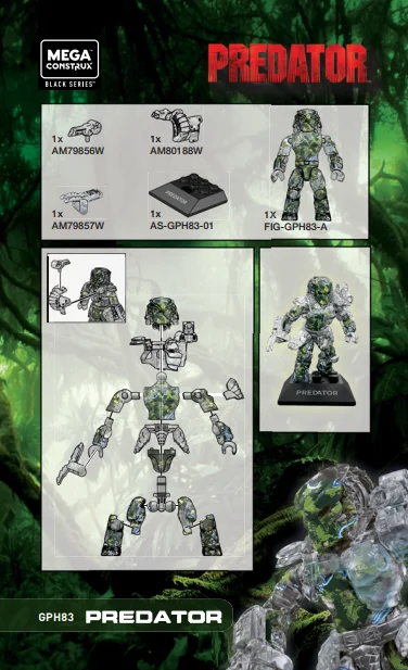 Instruction booklet for GPH83 Predator