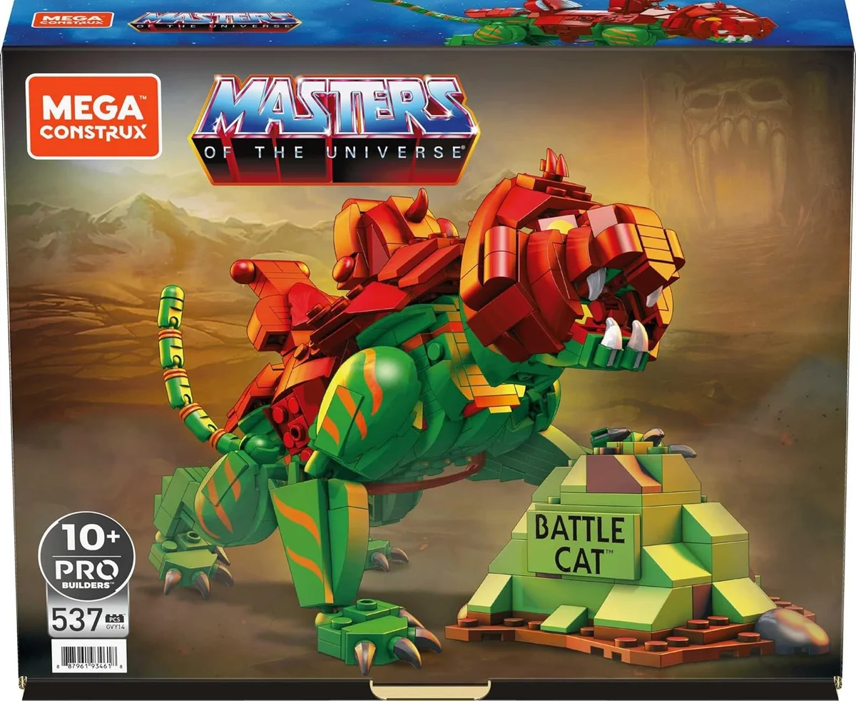 Original packaging for GVY14 Masters of the Universe Battle Cat