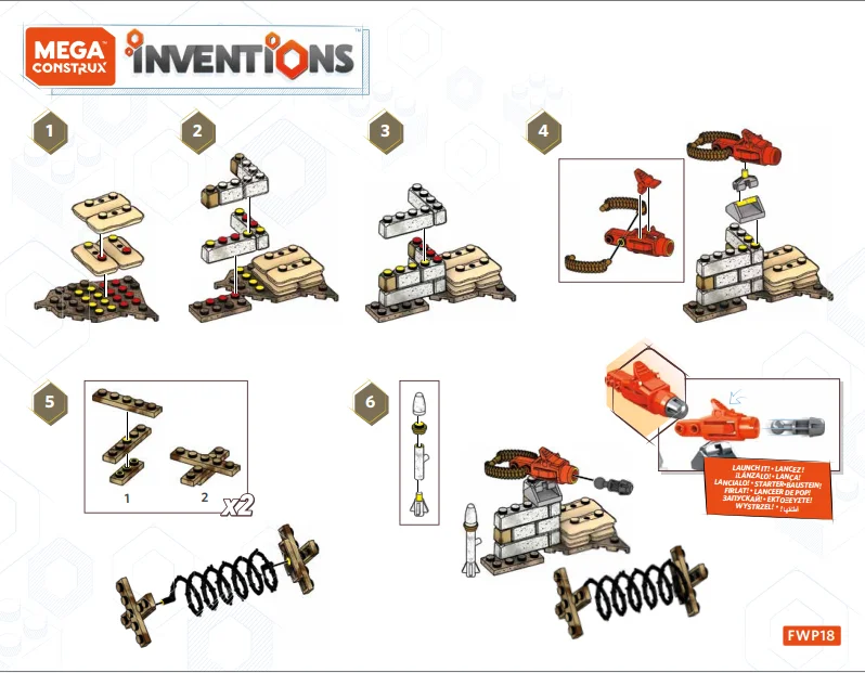 Instruction booklet for FWP18 Military Booster Pack
