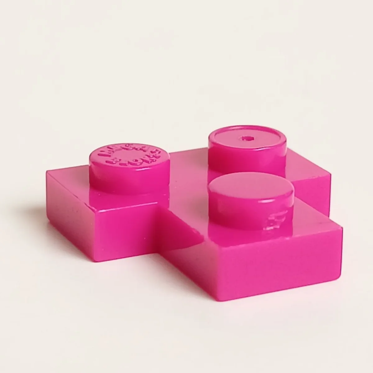 Plate Modified 2 x 2 T-shape in Pink, Barbie