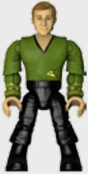 Figure, Star Trek: Captain James T. Kirk, green shirt