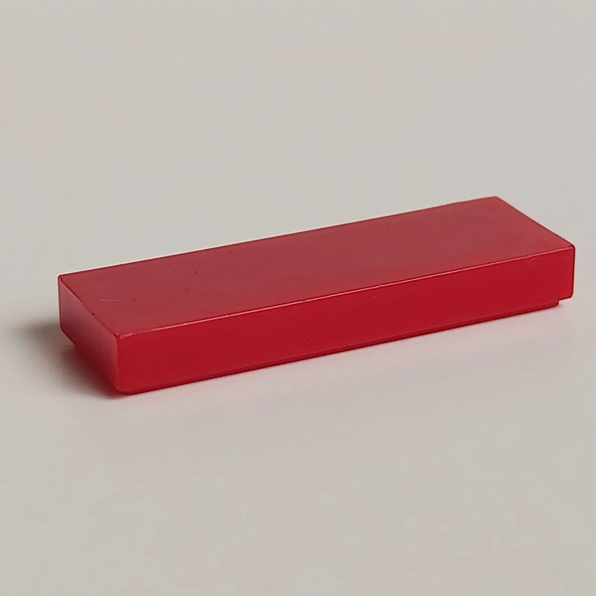 Tile 1 x 3 in Red, Flame