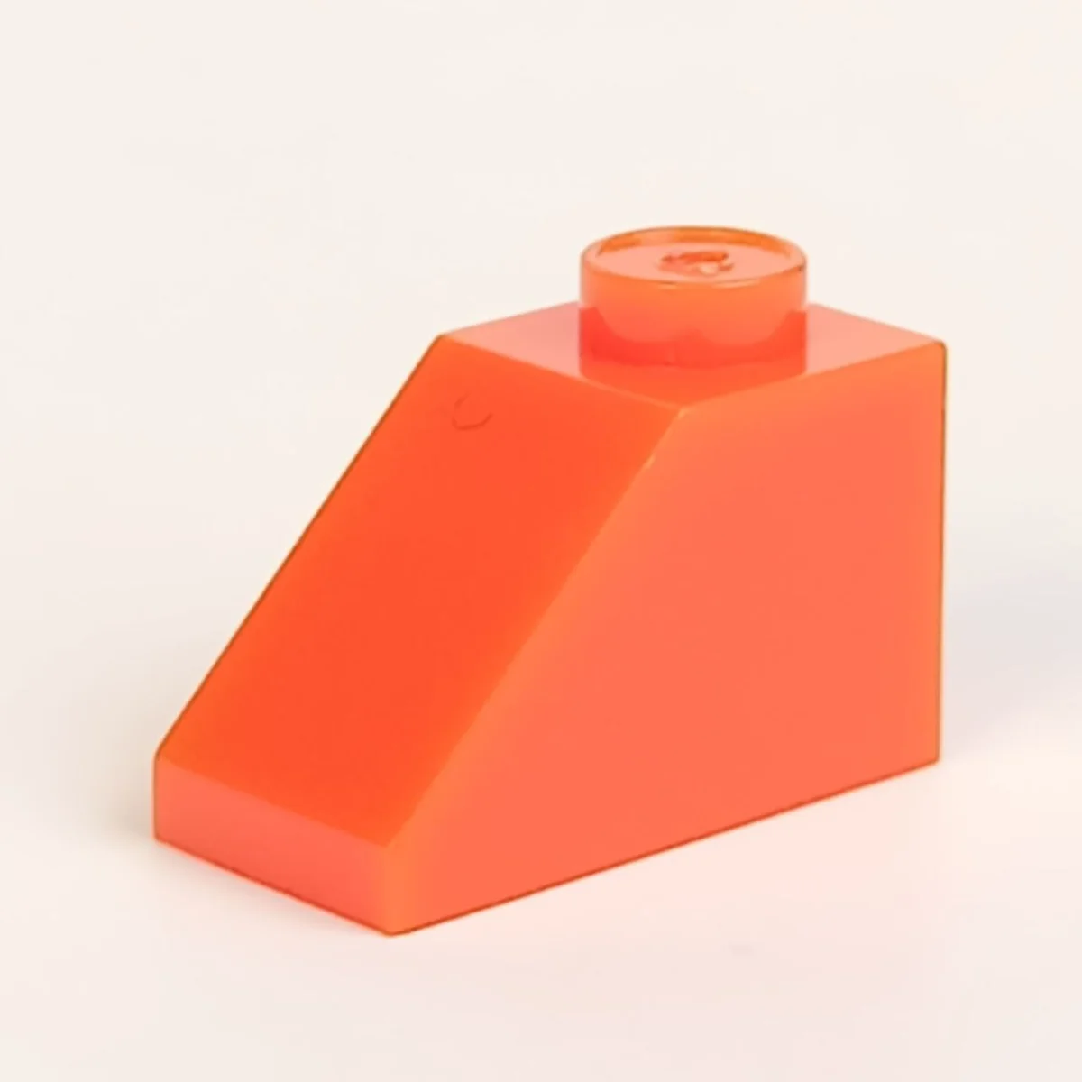 Slope Brick 45 1 x 2 in Orange, Bright