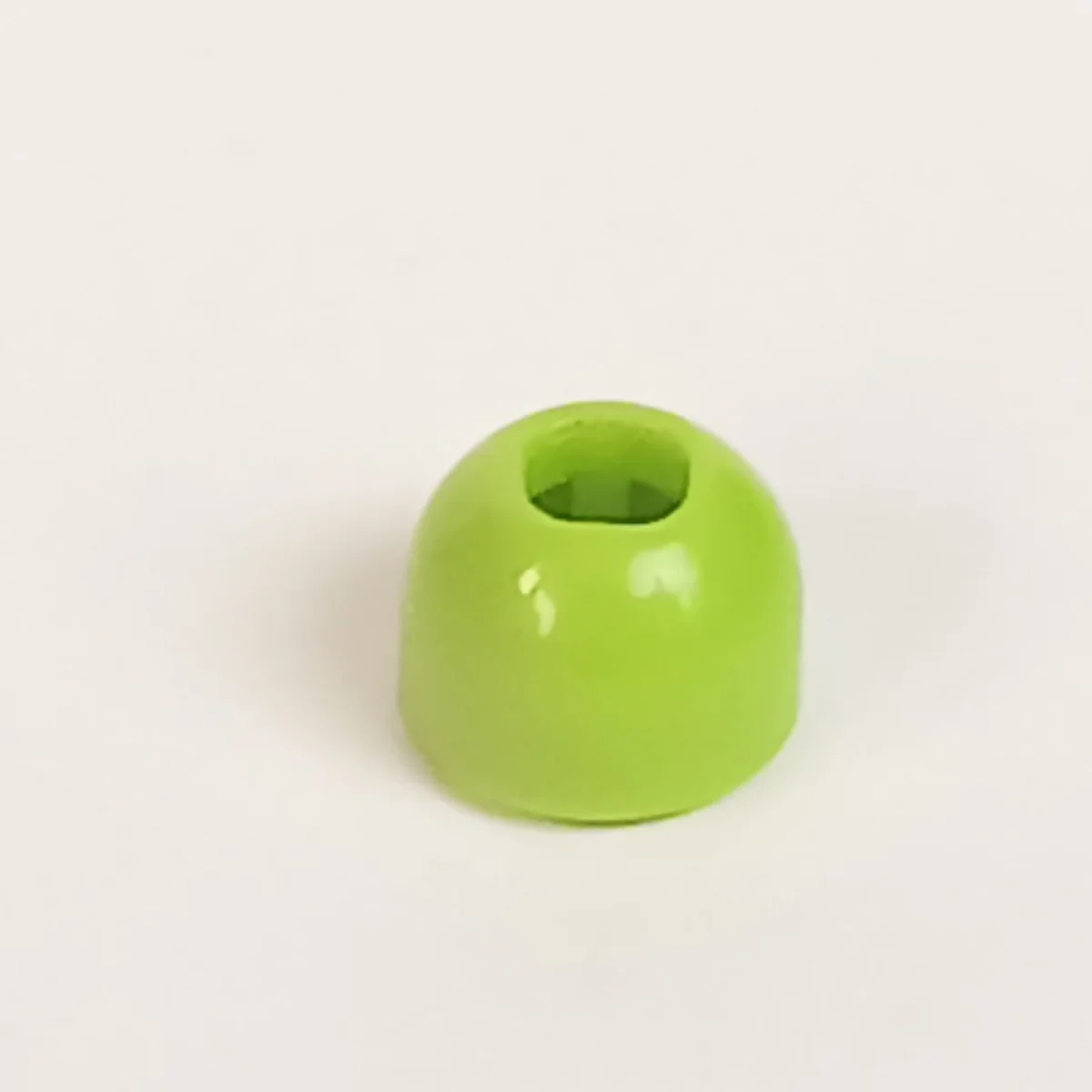Brick 1 x 1 dome with with hole in Green, Spring