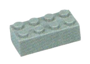 Brick 2 x 4 in Gray, Dark