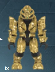 Figure, Halo: Covenant Elite, commando gold