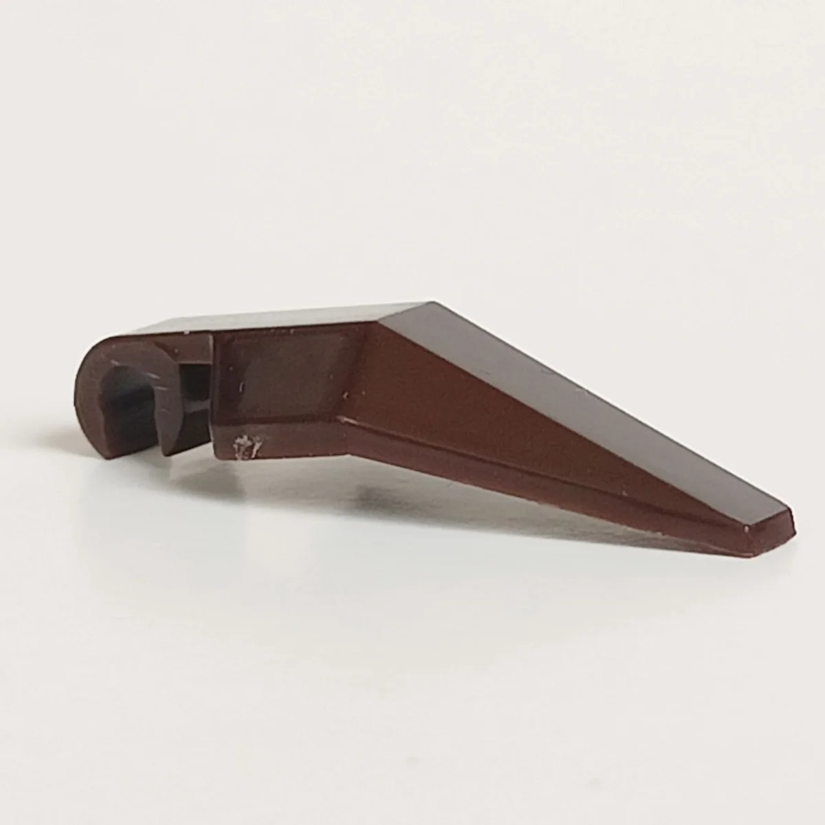 Hinge panel, small faceted vane on clip in Brown, Dark