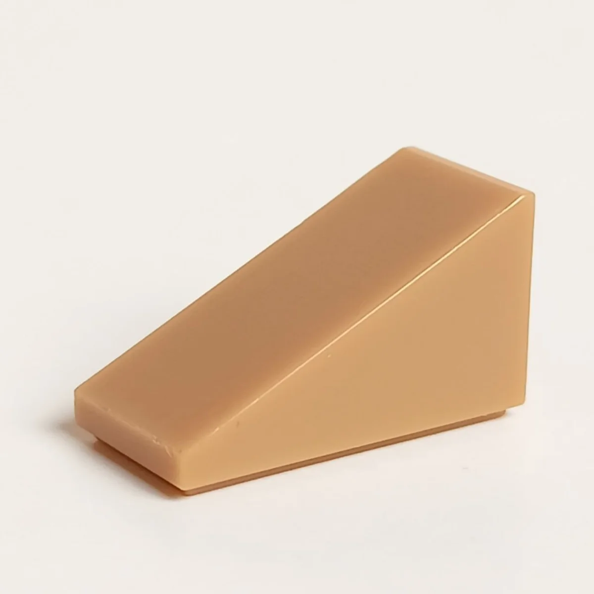 Slope brick 33 1 x 2 in Brown, Light Nougat