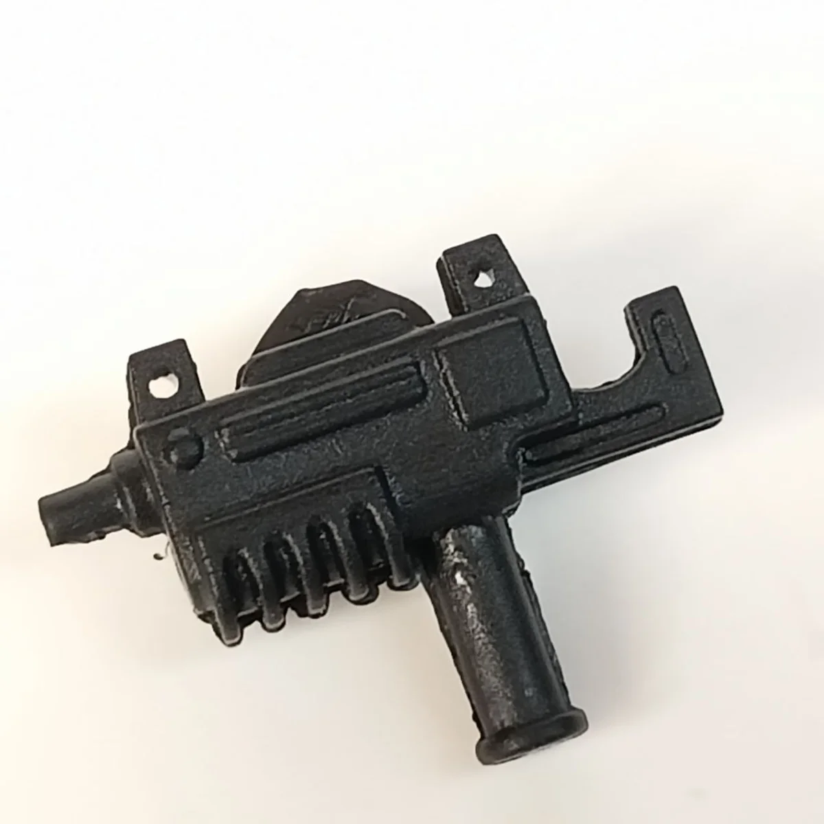Weapon, Firearm: machine gun with stud attachment point in Black