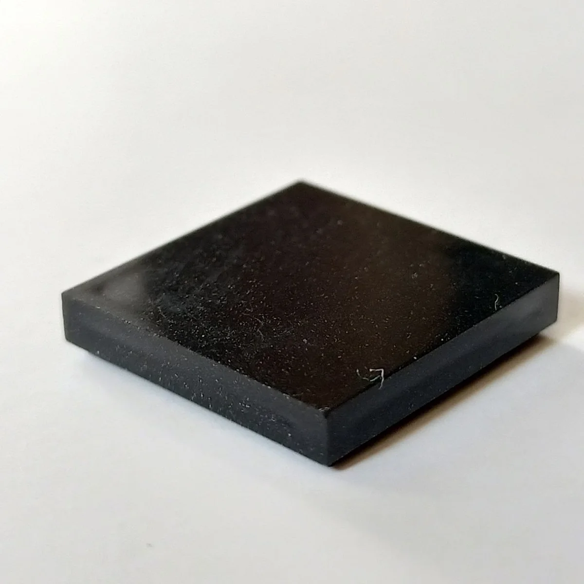 Tile 2 x 2 in Metal, Gunmetal (Metallic)