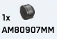 Weapon, Firearm Magazine: Halo Banished Mangler Cylinder in Gray, Dark (Metallic)