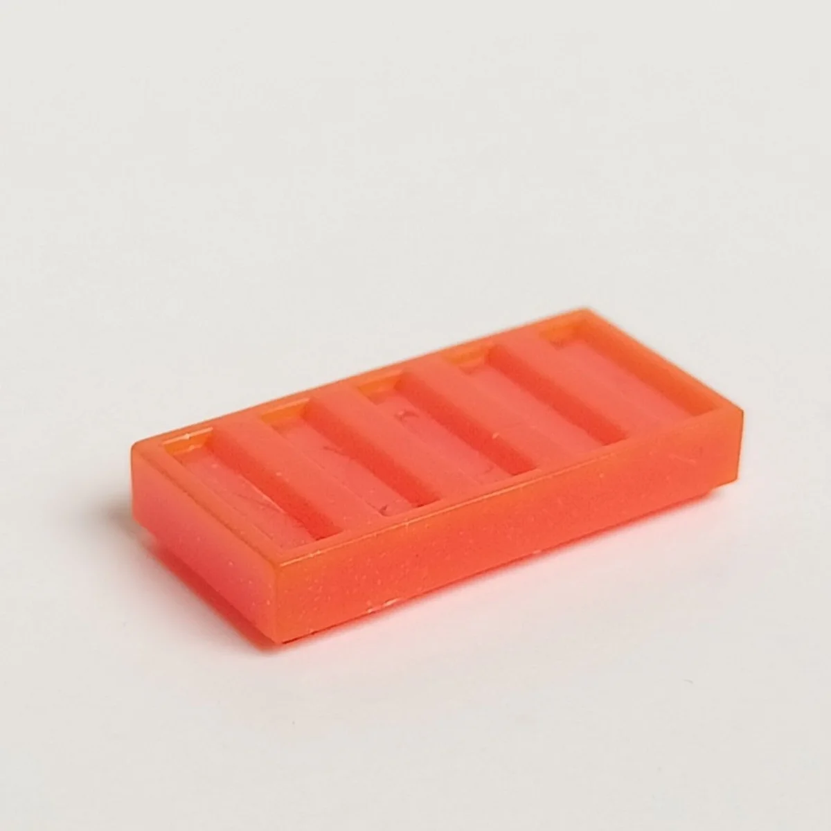 Tile Textured 1 x 2 with lateral notches