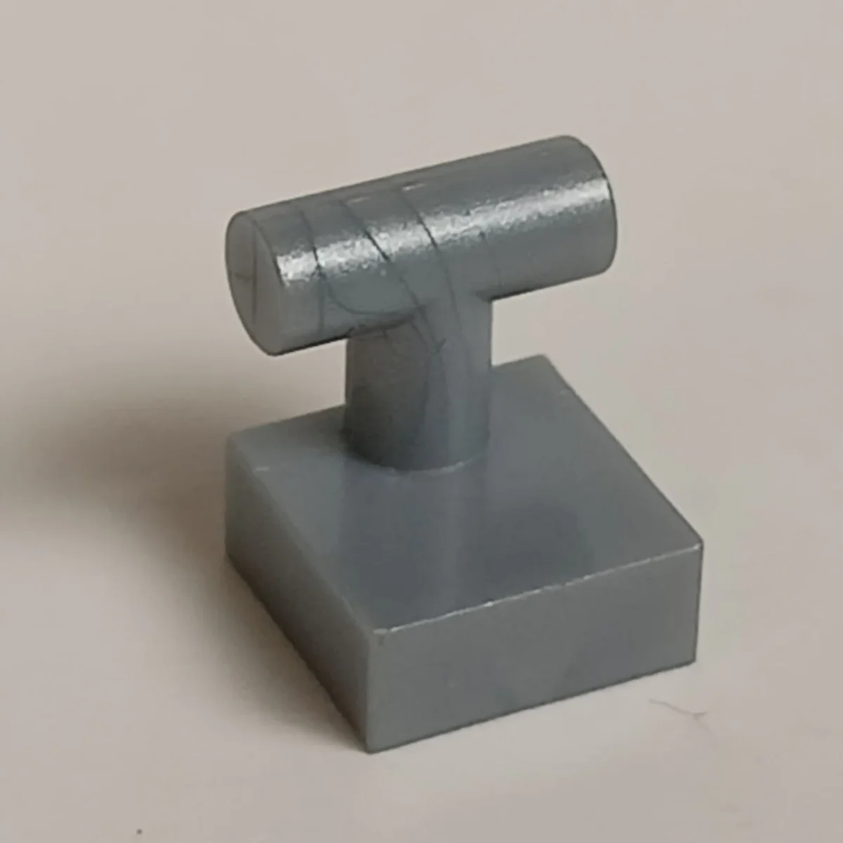 Tile Modified 1 x 1 Railing in Gray, Steel
