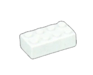 Brick 2 x 4 in Gray
