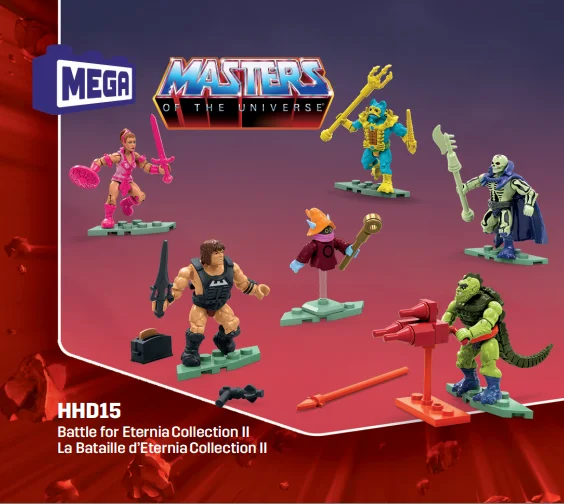Instruction booklet for HHD15 Battle for Eternia Collection II
