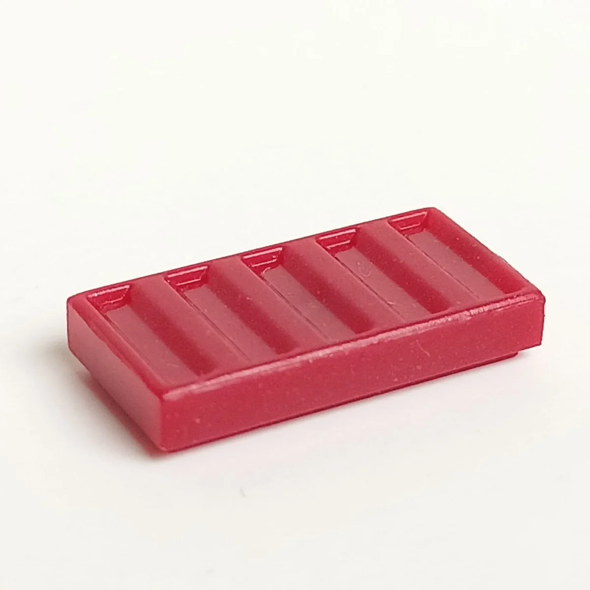 Tile Textured 1 x 2 with lateral notches