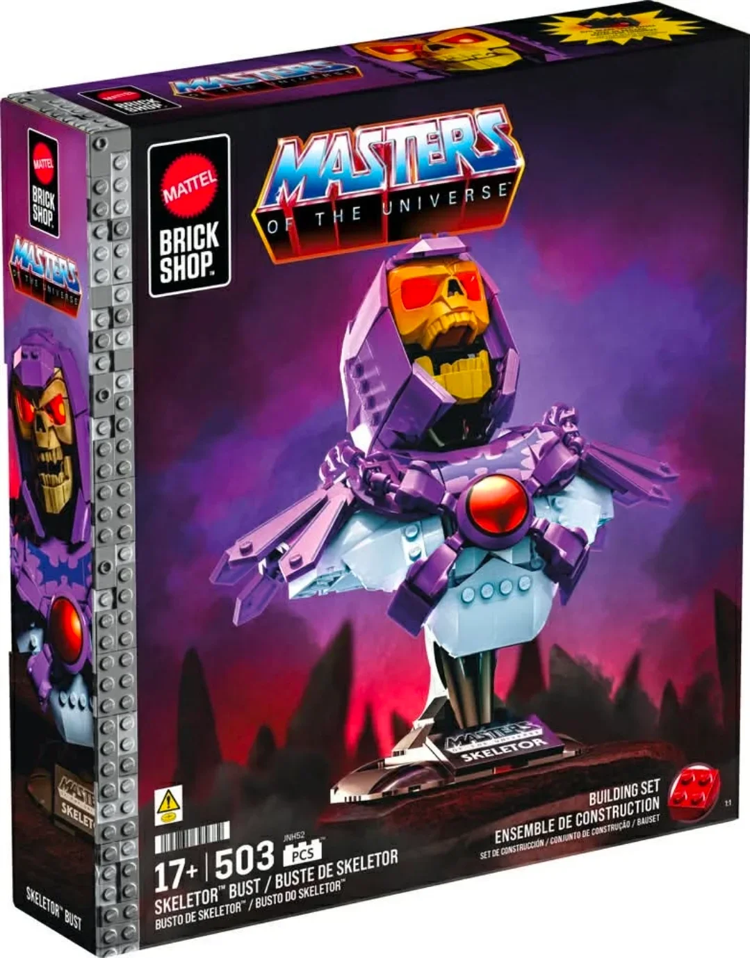 Original packaging for JNH52 Skeletor Bust