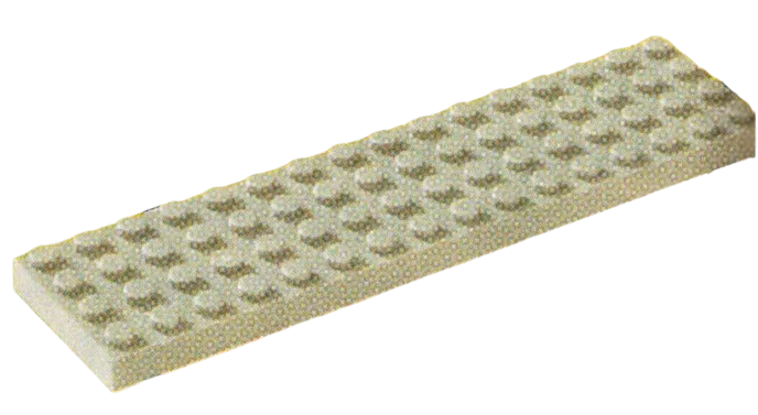 Brick 4 x 16 x 2/3 Height in Gray, Dark