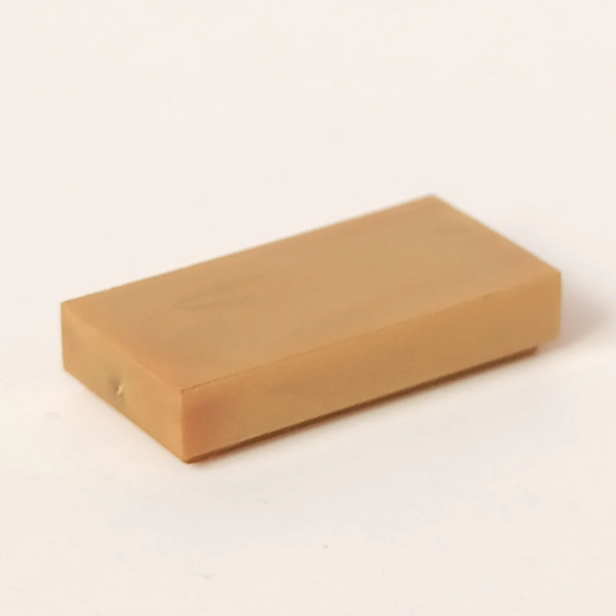 Tile 1 x 2 in Gold, Tarnished