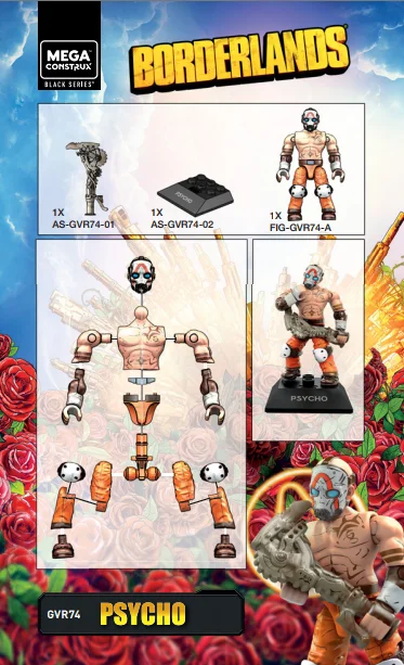 Instruction booklet for GVR74 Psycho
