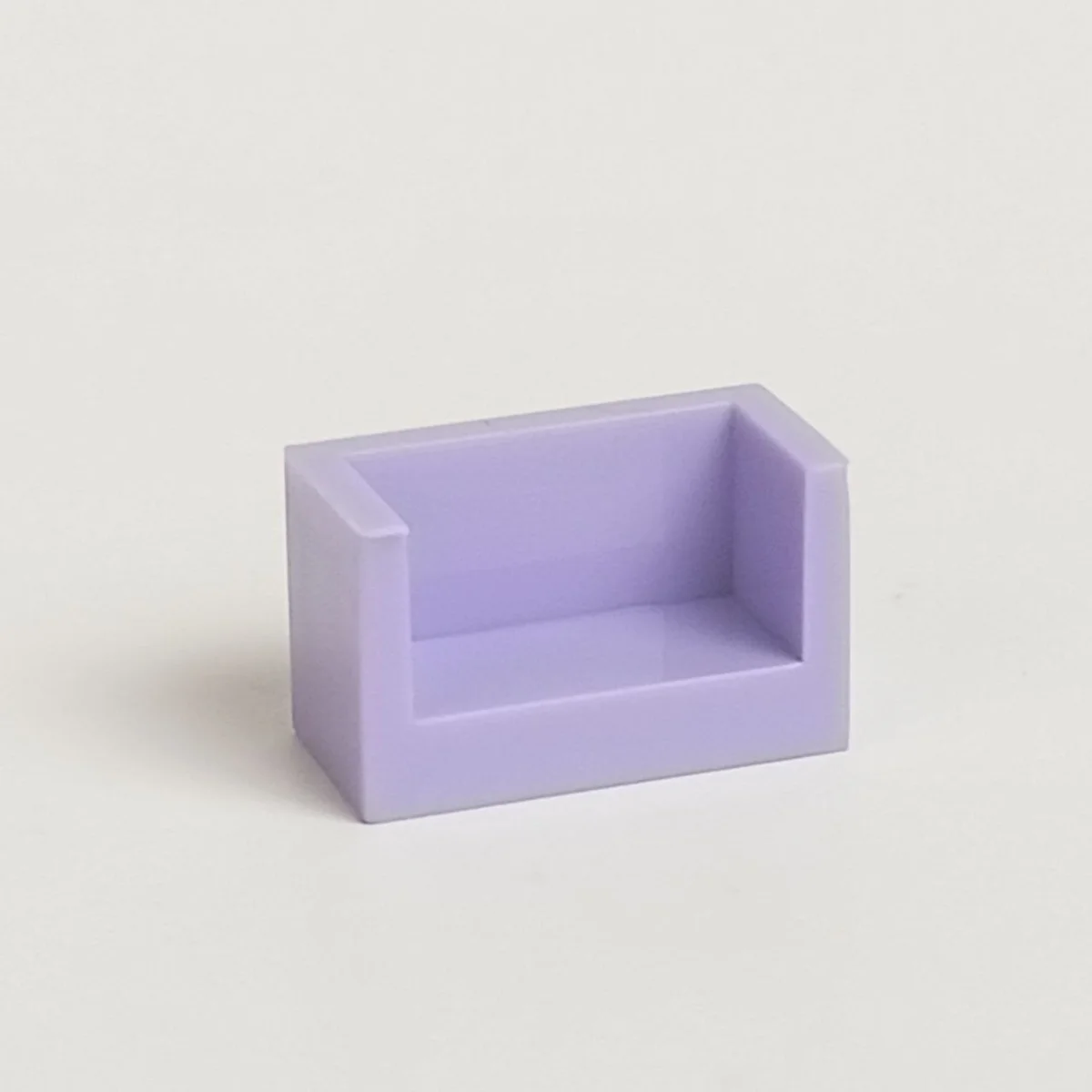 Panel 2 x 1 with 3 walls in Purple, Lavender
