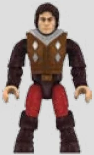 Figure, AC: Borgia guard, brown hair and vest, red leggings