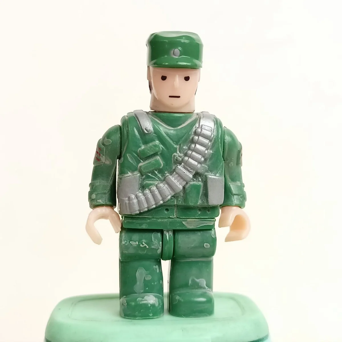 Officer, green suit with gray dirt pattern (Darby)