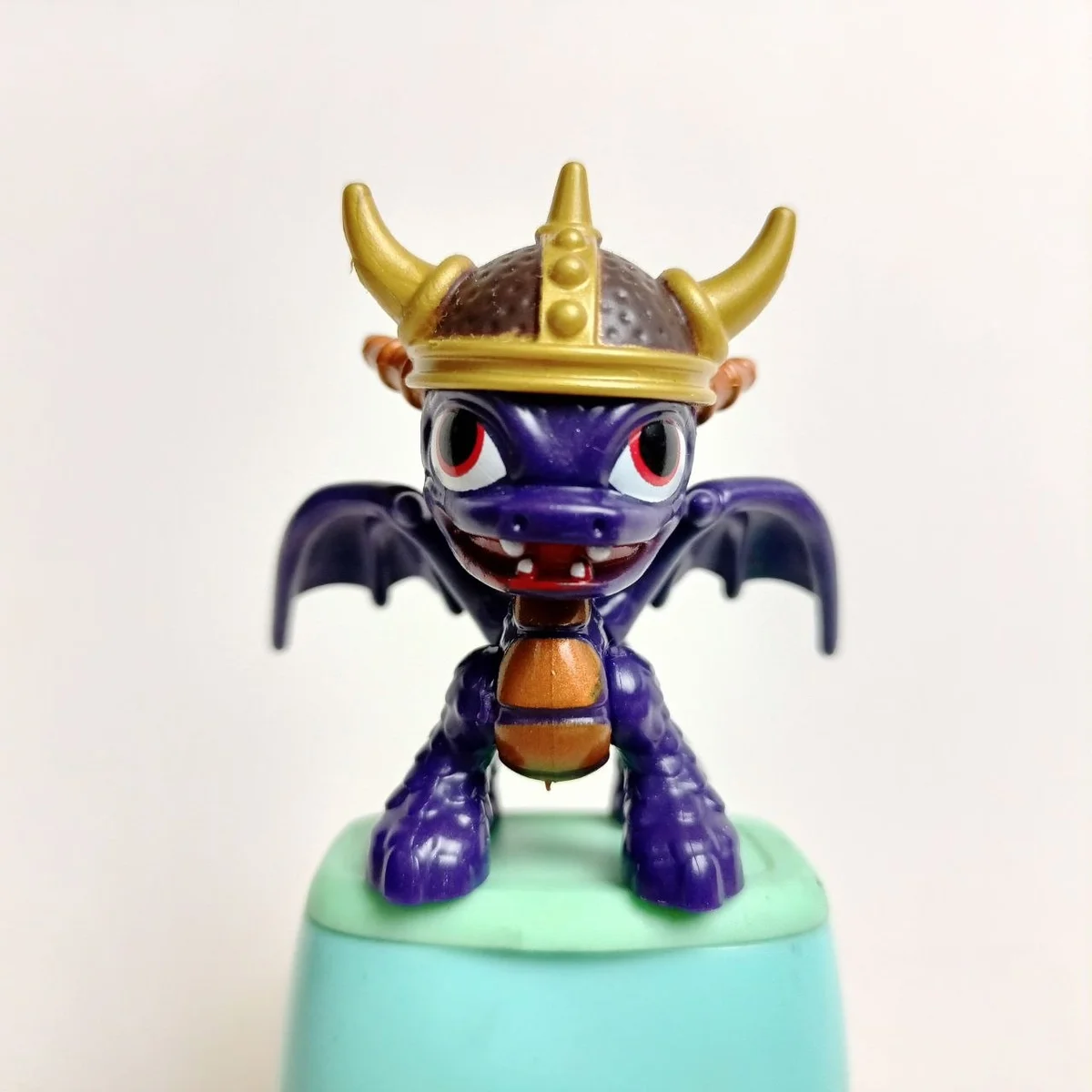 Spyro with horned helmet