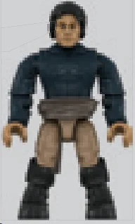 Figure, AC: sailor, black shirt, tan pants, black hair
