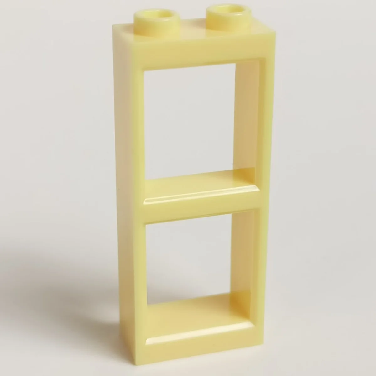 Window 2 x 4 x 2 double sash in Yellow, Pastel