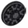 Weapon, Armor: shield, buckler in Gray, Dark (Metallic)